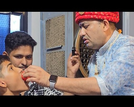 Shyam Jal Blessing